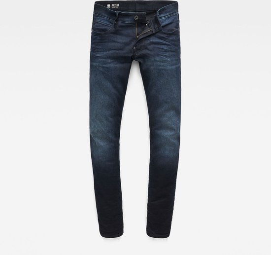 G-Star RAW Revend skinny jeans met medium wassing • Indigo • de Bijenkorf