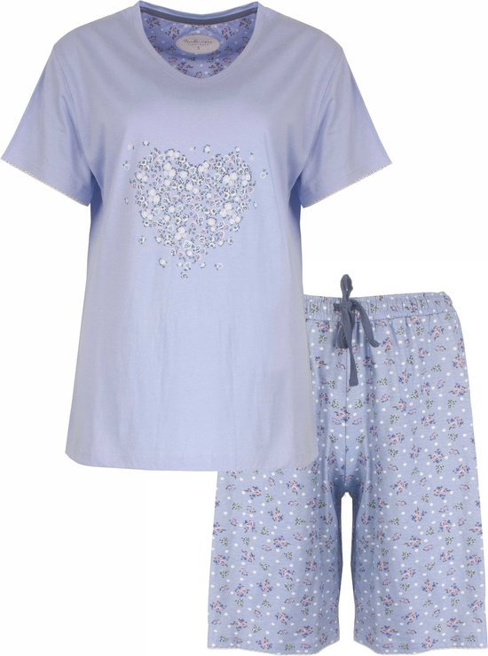 Tenderness Pyjama short Femme Blauw TESAD1204B - Tailles: L