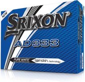 Srixon AD333 golf ballen - 12 stuks - Wit