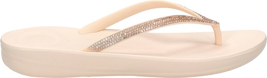 FitFlop iQushion Sparkle Slippers roze Textiel - Dames - Maat 37