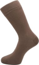 Boru Bamboe Sokken Donker Beige 3 paar-35/38