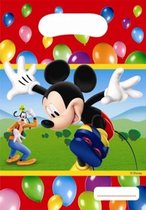Disney Mickey Mouse Party Time traktatiezakjes 6 st.