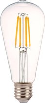 Dimbare heldere ST64 filament lamp - 8W - E27 - 850 Lumen - 2200K