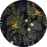 Vloerkleed vinyl rond | Mowgli | 195 cm Rond