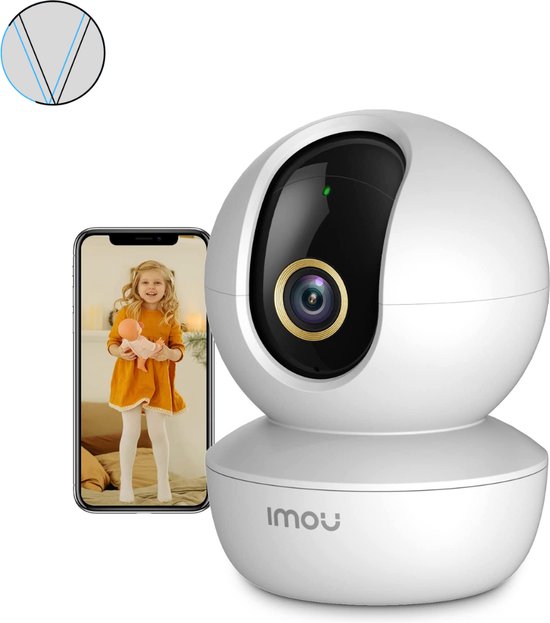 Huisdiercamera - Hondencamera Bewegingssensor - Babyfoon Met Camera En App - 360 Graden Nachtzicht Hoogwaardige Kwaliteit 64g 1080p