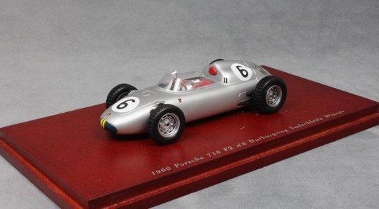 Porsche 718 F2 #6 Nurburgring Sudschleife Winner 1960 - 1:43 - TrueScale Miniatures - Geen automerk