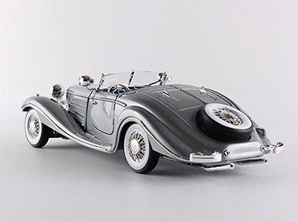 Modelauto Mercedes 500K Special Roadster 1:18 - speelgoed auto schaalmodel — afbeelding 10