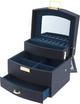 Davidt's - juwelendoos - half automatisch -  turqoise - 333023-19