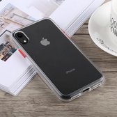 TOTUDESIGN Gingle Series Shockproof TPU + PC-hoesje voor iPhone XR (transparant)