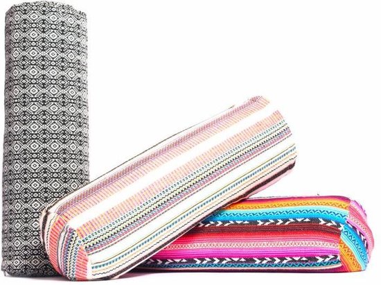 Yoga Bolster Tribal Fleurig Rond — afbeelding 4