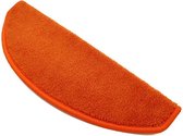 Paquet 15x Tapis d'escalier orange Corona 56x17x3.5