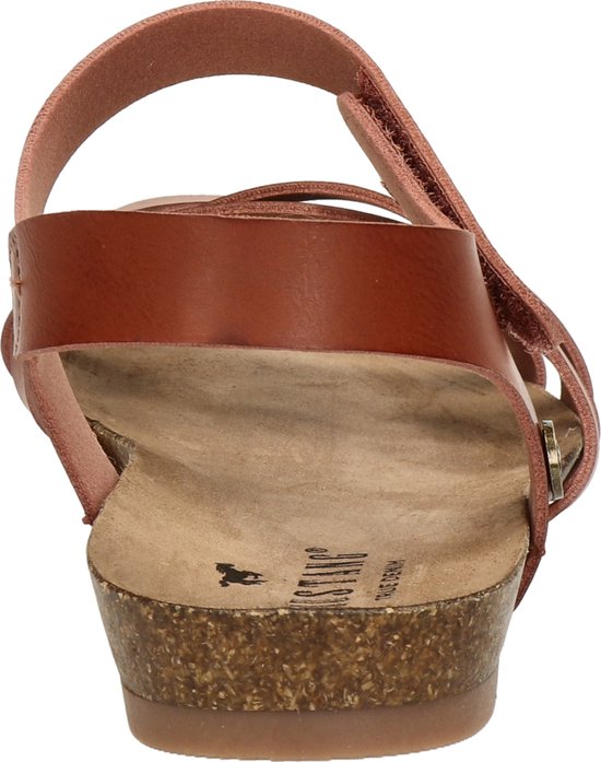 Sandale femme Mustang - Cognac - Taille 39