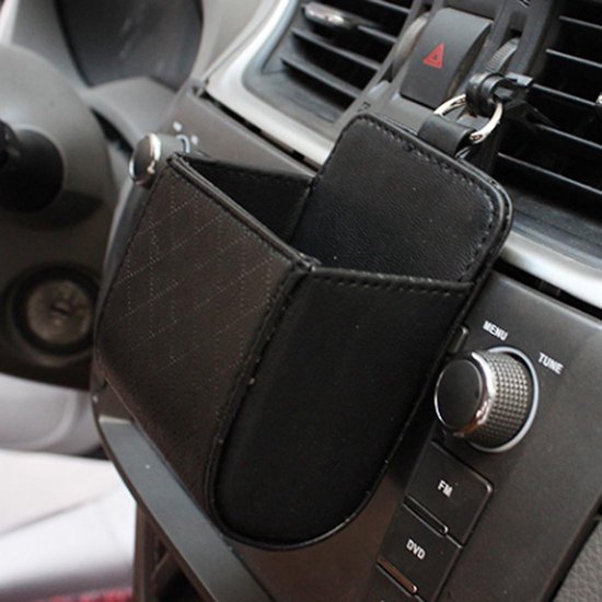 Auto Air Vent mobiele telefoon Pocket tas Pouch Box opslag organisator  draagtas (zwart) | bol.com