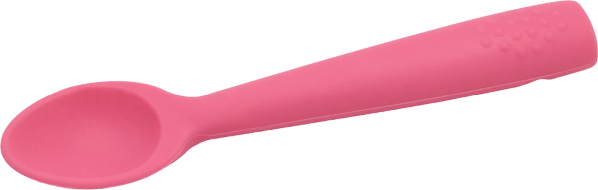 Goedkoopste Babyjem Roze Siliconen Lepel 759