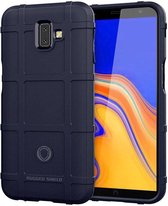 Hoesje voor Samsung Galaxy J6 Plus - Beschermende hoes - Back Cover - TPU Case - Blauw
