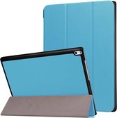 Lenovo Tab 4 10 Hoes - Tri-Fold Book Case Licht Blauw