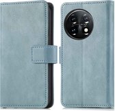 iMoshion Hoesje Geschikt voor OnePlus 11 Hoesje Met Pasjeshouder - iMoshion Luxe Bookcase - Lichtblauw