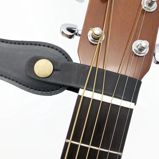 Sangle de guitare cuir réglable pour guitare acoustique et électrique !