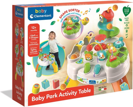 Baby Clementoni - Interactieve Activiteitentafel - Activity Center -  Speeltafel - met... | bol.com