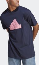 adidas Sportswear Future Icons Badge of Sport T-shirt - Heren - Blauw- XS