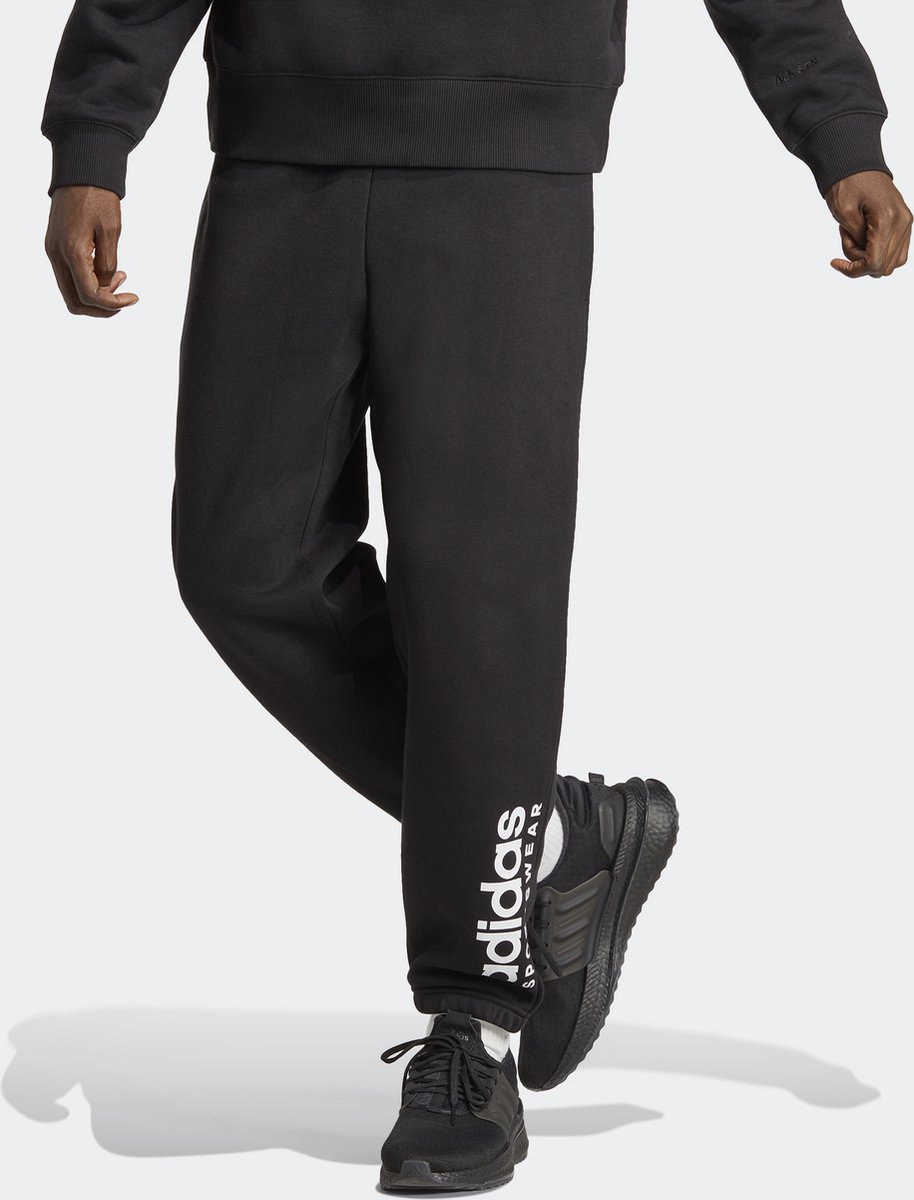 adidas Sportswear All SZN Fleece Graphic Broek Heren Zwart