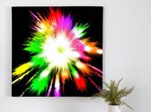 Auroral fireworks of aries | Auroral Fireworks of Aries | Kunst - 60x60 centimeter op Dibond | Foto op Dibond - wanddecoratie schilderij