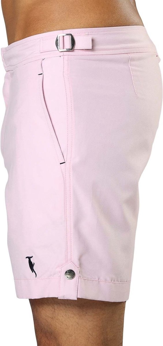 Korte Broek en Zwembroek Heren Sanwin - Roze Tampa Effen - XL — afbeelding 4