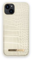 iDeal of Sweden Atelier Case Introduction Apple iPhone 14 Plus Cream Beige Croco - Recyclé