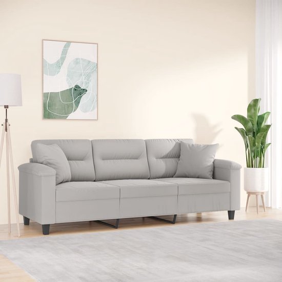 Sofa HWC-K19, bank slaapbank logeerbed slaapbank, nosag schorsing slaapfunctie 203cm ~ stof