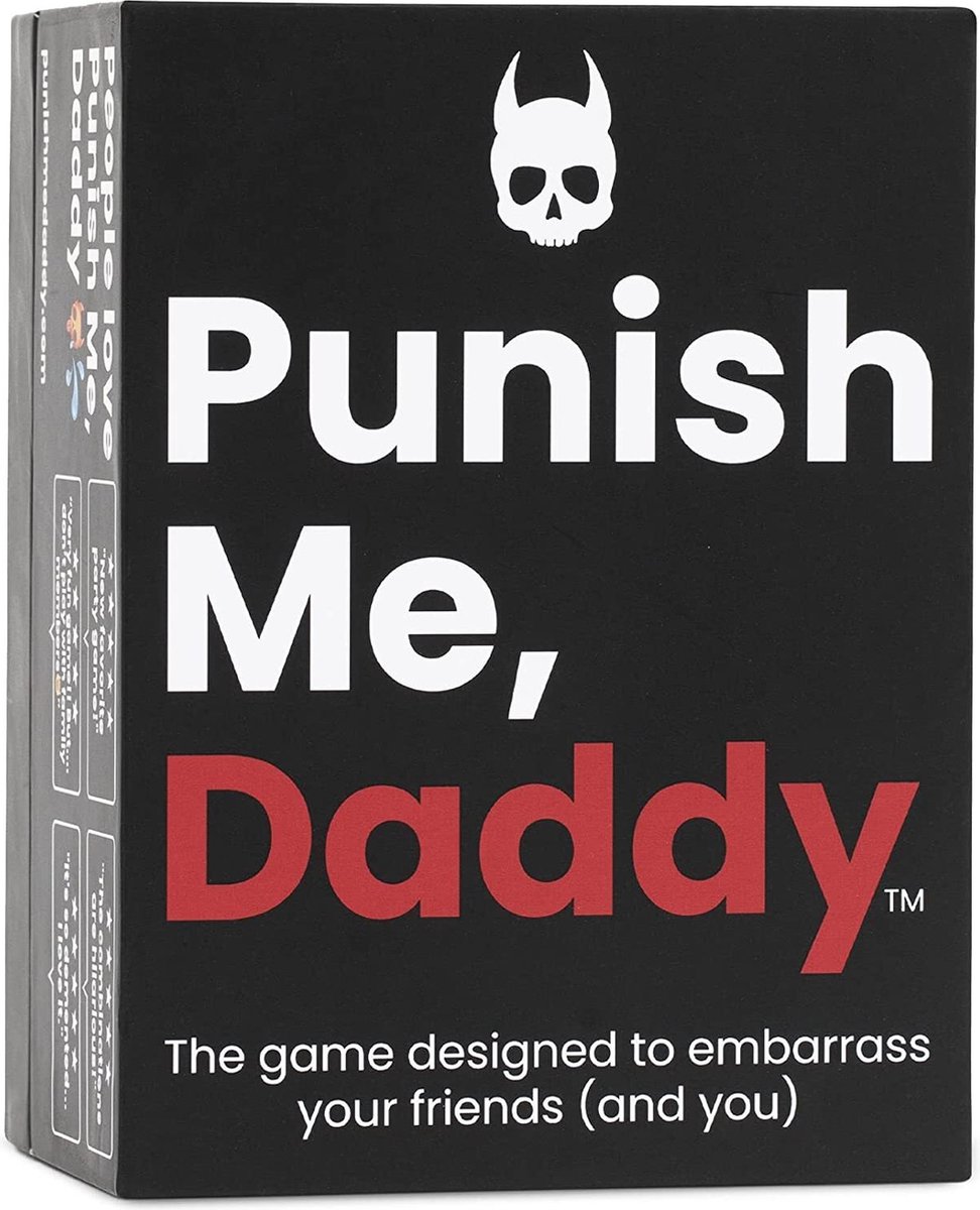 Punish me, Daddy Kaartspel voor Volwassenen - Truth or Dare - Partyspel voor 2-4 Spelers - Engelse Versie