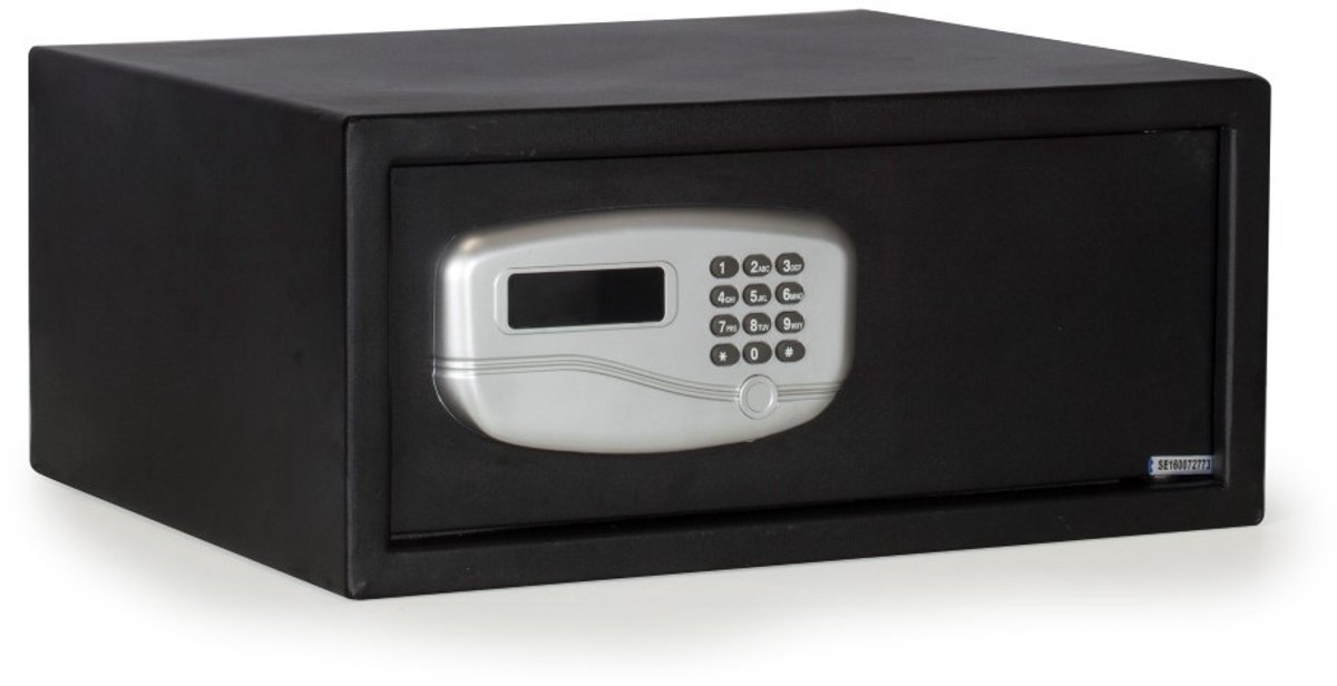 Hotelkluis premium - 43,2x37x19,5cm - Inclusief set noodsleutels