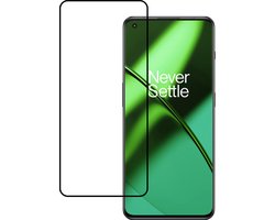 Screenprotector - Geschikt voor OnePlus 11 - Full Cover - Gehard Glas - Beschermglas - Tempered Glass - Screen Protector