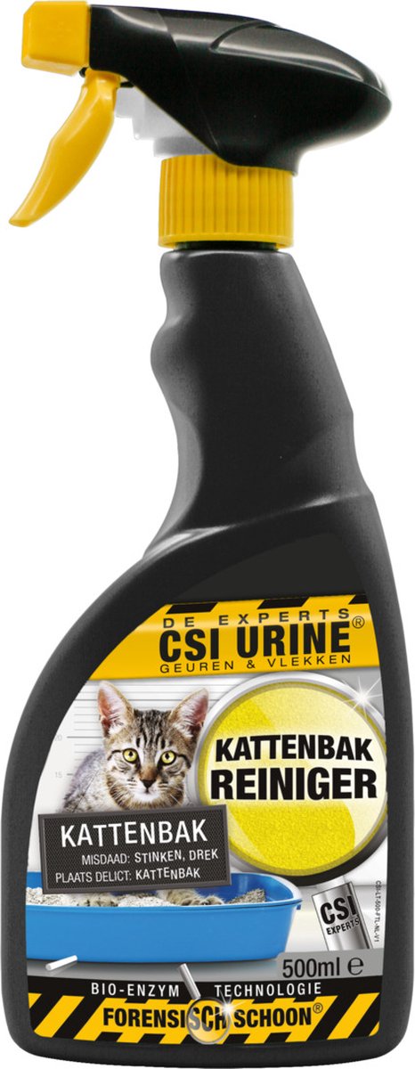 CSI Urine Spray Kattenbakreiniger 500 ml - CSI urine