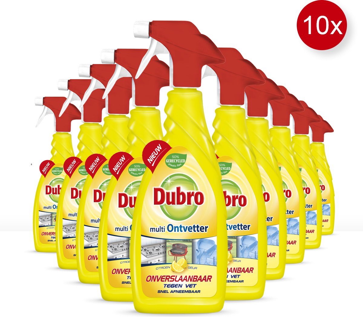 Dubro Multi Ontvetter Spray - 10 Stuks - Voordeelverpakking