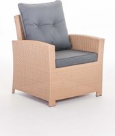 Premium Tuinstoelen - outdoor loungestoel - loungestoel - Lounge - ijzergrijs -70 x 73 x 82 cm