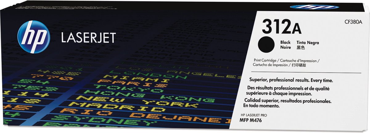 HP 312A - Tonercartridge / Zwart