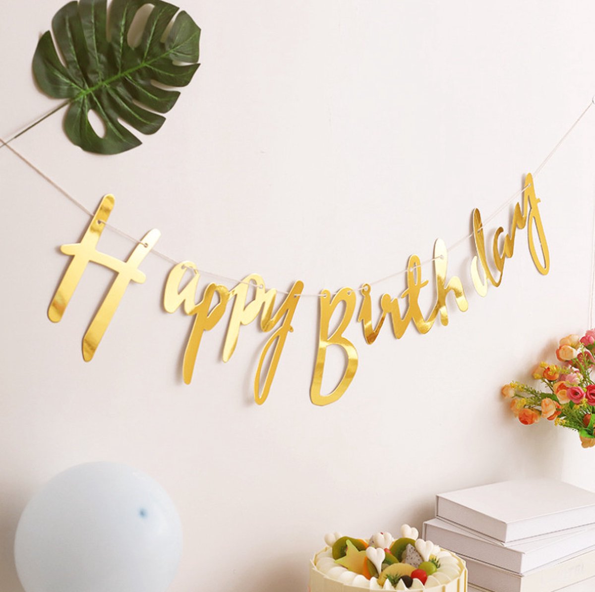 Happy Birthday Slinger English Garden - Meri Meri