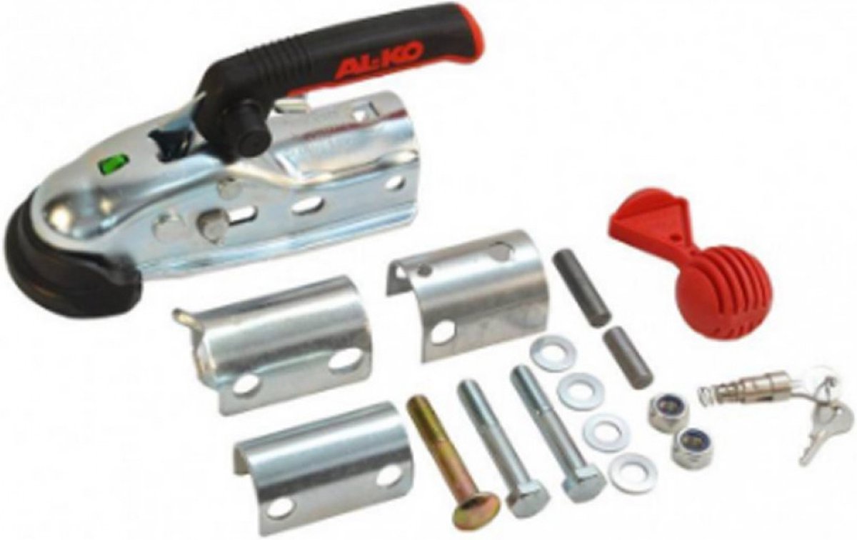 AL-KO koppeling AK270 met opvulbussen voor 35, 40, 45mm en cilinderslot