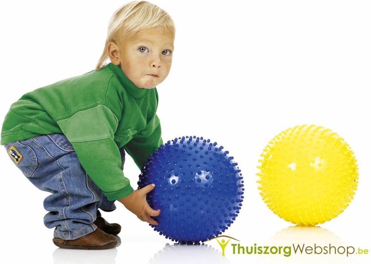 Noppenbal 22 cm rood