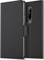 OnePlus 7 Pro Luxe Portemonnee Hoesje Zwart