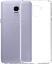 Samsung Galaxy J6 (2018) Hoesje Dun TPU Transparant