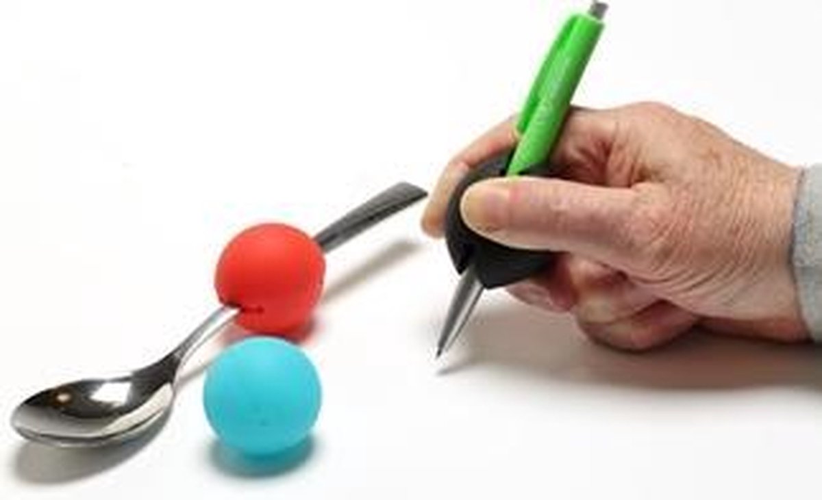 Adhome GripoBalls - Verdikking voor bestek of pen Set van 3 - 3 of 4 cm extra verdikking