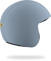 TOF SKIN - Morning Blue - losse Skin - LET OP: Past alleen op een TOF BASE HELM (Scooter helm - Brommer helm - Motor helm - Jethelm - Fashionhelm - Retro helm)