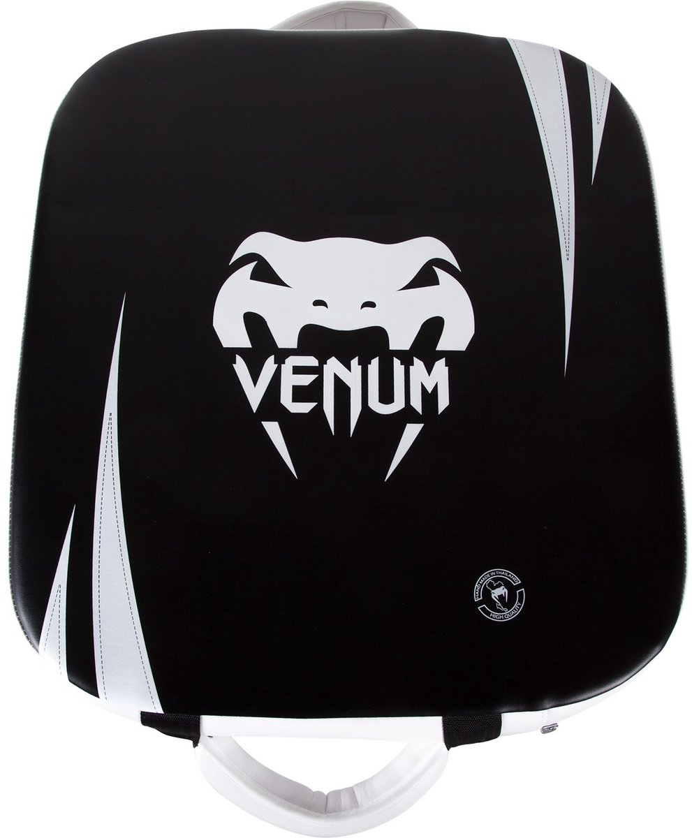 Venum Absolute Square Kick Shield - Black Ice - Zwart / Wit