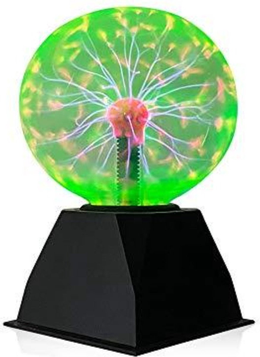 Boule de Plasma, Lumière de Boule de Plasma 5 inch Lampe Plasma Boule  Sensible au Toucher