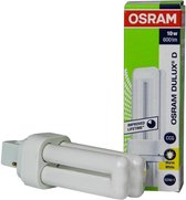 OSRAM Spaarlamp Energielabel: G (A - G) G24D-1 108 mm 230 V 10 W Warmwit Buis 1 stuk(s)