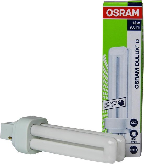 Osram Dulux ampoule fluorescente 13 W G24d-1 Blanc froid