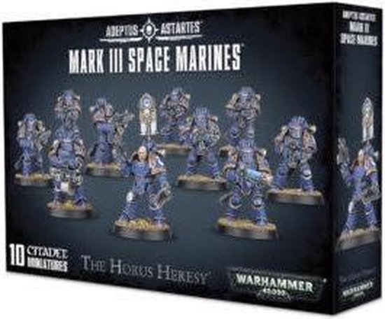 Afbeelding van het spel Warhammer 40,000 Imperium Adeptus Astartes - The Horus Heresy: Mk III Space Marines