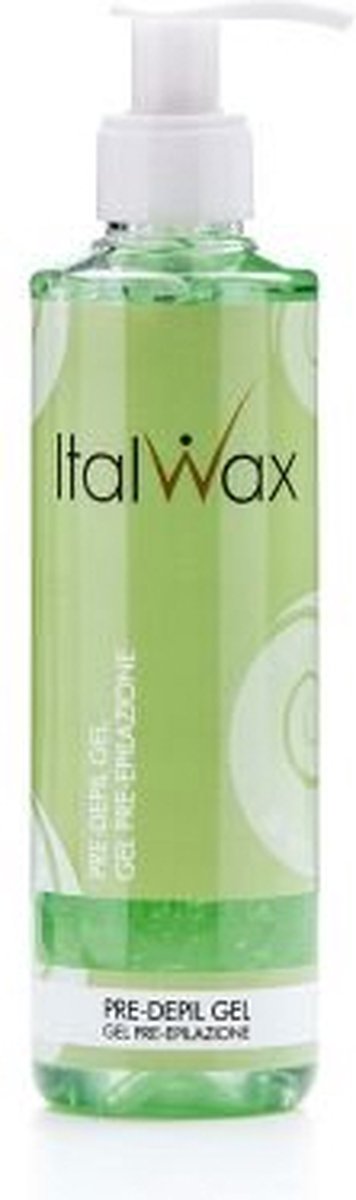 ItalWax Pre Wax Gel Aloe Vera - Verzachtende Pre-Wax Gel met Aloë Vera voor Huidvoorbereiding