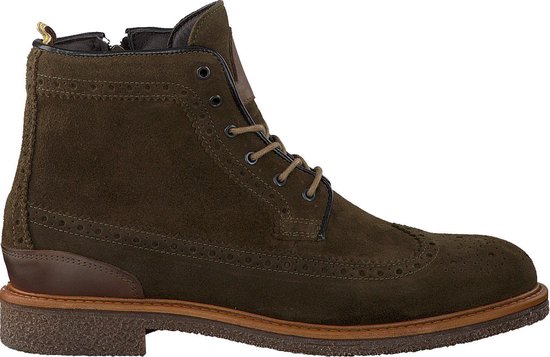 Omoda Heren Veterboots Mrino608 - Groen - Maat 43 | bol.com